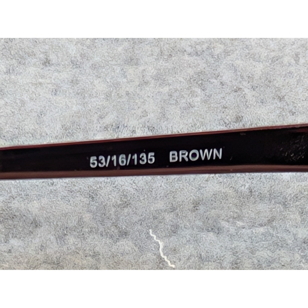 Valerie Spencer Eyeglasses Frames, Brown Metal Frame for Women, Optical Glasses - Picture 6 of 8